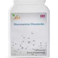 Glucosamin Chondroitin Kurkuma Vitamin C | Nahrungsergänzungsmittel zur Gelenkunterstützung | GVO-frei, glutenfrei | 120 Kapseln | 60-Tage-Versorgung.