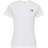 The North Face T-Shirt W S/S SIMPLE DOME TEE weiß