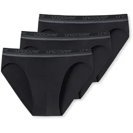 SCHIESSER UNCOVER by Schiesser Herren Slip 3er Pack - Rio Slip/Unterhose - XL