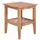 vidaXL Couchtisch Braun Teak 40 x 40 x 50 cm