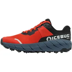 Icebug Winter-Trail-Laufschuhe Arcus BUGrip (mit Spikes, wasserabweisend) rot/dunkelblau Herren