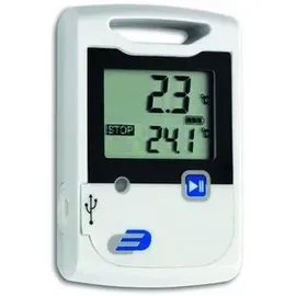 TFA Dostmann Datenlogger electronic 5005-0001, LOG10, misst Temperatur und Luftfeuchtigkeit