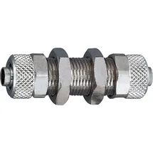 Riegler Schottverschraubung, M10x1,0, für Schlauch 6/4 mm, Messing vern.