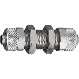 Riegler Schottverschraubung, M10x1,0, für Schlauch 6/4 mm, Messing vern.