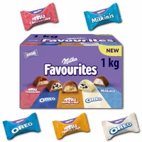 (24,55€/1kg) Milka Favorites, gefüllte Schokolade, Gastropack 1kg