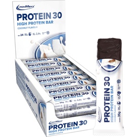Ironmaxx Protein 30 Bar, Proteinriegel Geschmack Coconut 24x35 g