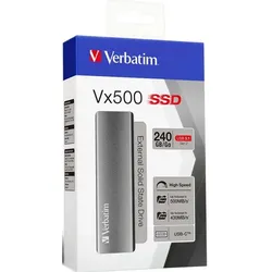 2 Stück MediaCom-IT SSD Extern 240GB USB3.1 VERBATIM 47442 22-020-005