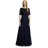 Vera Mont Abendkleid Dunkelblau 46