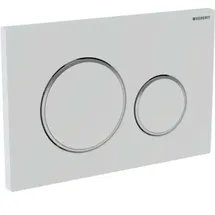 Geberit Sigma20 Betätigungsplatte weiß matt lackiert/easy-to-clean-beschichtet