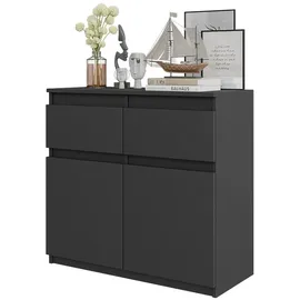 OEM Kommode Noah 80 cm Anthrazit