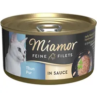 Miamor Feine Filets in Soße Thunfisch Pur Katzenfutter nass
