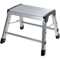 TechCraft Aluminium-Trittleiter 2 Stufen