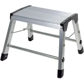 TechCraft Aluminium-Trittleiter 2 Stufen