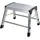 TechCraft Aluminium-Trittleiter 2 Stufen