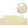 vidaXL Stretch Sofahusse 3-Sitzer Creme Polyester-Jersey