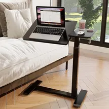 IKEA Laptoptisch mit Rollen schwarz