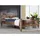 Massivmoebel24 Vintage Altholz Bett 200 x 200 cm Mehrfarbig