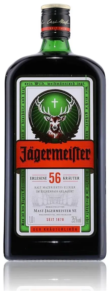 Preisvergleich Produktbild Jägermeister Kräuterlikör 35% Vol. 1l