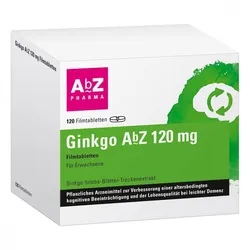 Ginkgo Abz 120 mg Filmtabletten bei leichter Demenz