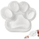 Durchsichtiges Katzenpfoten-Quetschspielzeug, ultraweiches Squishy for Erwachsene und Kinder, durchsichtiges Katzenpfoten-Quetschspielzeug, handgefertigtes Taba Squishy Big Cat Paw Silikon-Quetschspie