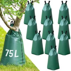 10x Baum Bewässerungssack 75 Liter, mobile Baumbewässerung