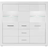 INOSIGN Highboard »BIANCO«, weiß