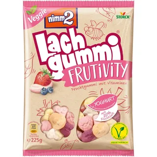 nimm2® Lachgummi Fruitivity Yoghurt Fruchtgummi 225,0 g