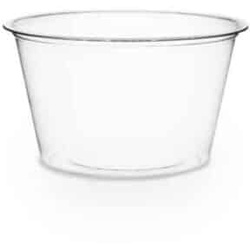 Ekoe Transparentr kompostierbarer Saucenhalter 90 ml 100 Stk
