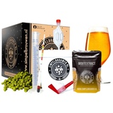 Simpelbrouwen® Bierbrauset BLOND | SIMPEL BLOND Bier | 7% Vol. | Bier Brauen Set | Männergeschenke | Bier Geschenke für Männer | Geburtstagsgeschenk für Männer | Vatertagsgeschenk | Vatertag