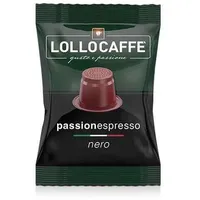 100 Kapseln LOLLO CAFFÈ Espresso Passione NESPRESSO kompatibel Schwarze Mischung