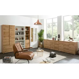 Möbel Boss Regal - holzfarben ¦ Maße (cm): B: 45 H: 191 T: 37.0
