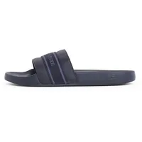 Tommy Hilfiger Damen Badeschuhe Poolslide With Webbing Elegant, Blau (Space Blue), 38