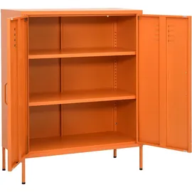 deluke Büroschrank 80 x 35 x 101,5 cm Orange
