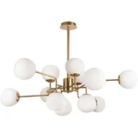 Maytoni Erich 12-flg. 110 cm goldfarben