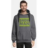 salzhaut Hoodie HEFF - SNOWMAN Grau 3XL