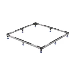 Kaldewei Duschwannen-Fuß-Rahmen  530000120000 Größenanpassung bis max. 90 x 90 cm