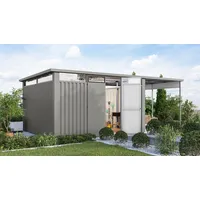 Karibu Gartenhaus Superline versch. Größen + Farben optional mit