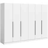 Möbel Boss Kleiderschrank KOPENHAGEN 240 x 181 x 52 cm Weiß