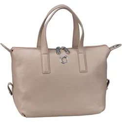 Mandarina Duck Handtasche Mellow Leather Bauletto FZT56 Warm Taupe Nude Damen 