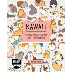 Kawaii: 75 süße Katzen zeichnen – Mit Schritt-Anleitungen