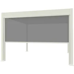 Weide Sonnenrollo für Weide Pergola | weiß