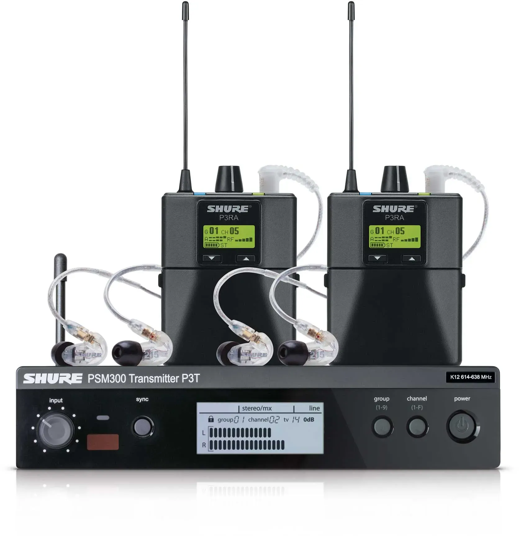 Shure PSM300 Twinpack Pro S8 In-Ear Monitoring