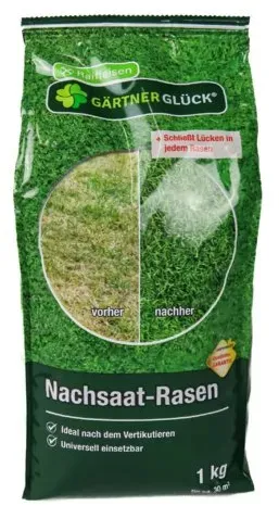 Raiffeisen Gärtnerglück Nachsaat-Rasen