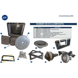 Klebedichtung Skimmer SK101G Composite Pool