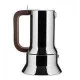 Alessi 9090 6 Tassen edelstahl/braun