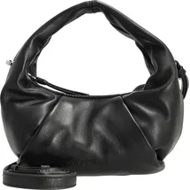 LES VISIONNAIRES Greta Mini Essential Handtasche Leder 23 cm schwarz