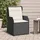 vidaXL Gartenbank 2 pcs  Schwarz