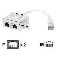 Equip Netzwerk-Splitter - RJ-45 (M) bis RJ-45 (W)