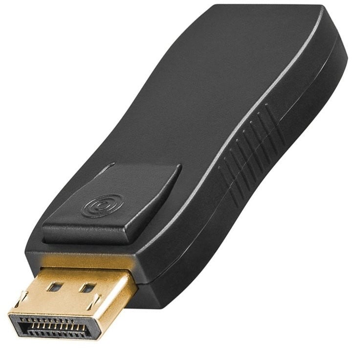 Displayport-Adapter 19-pol.HDMI-Buchse auf 20-poligen DP-Stecker