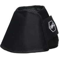 QHP Aqua Hufglocken M Schwarz/Türkis